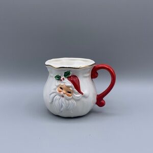 Vintage Josef Originals Ceramic Smiling Santa Hot Chocolate Coffee Cup